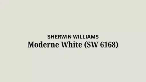 Moderne White (SW 6168) by Sherwin Williams: A Review