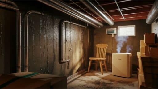 No More Damp: Basement Humidity Level