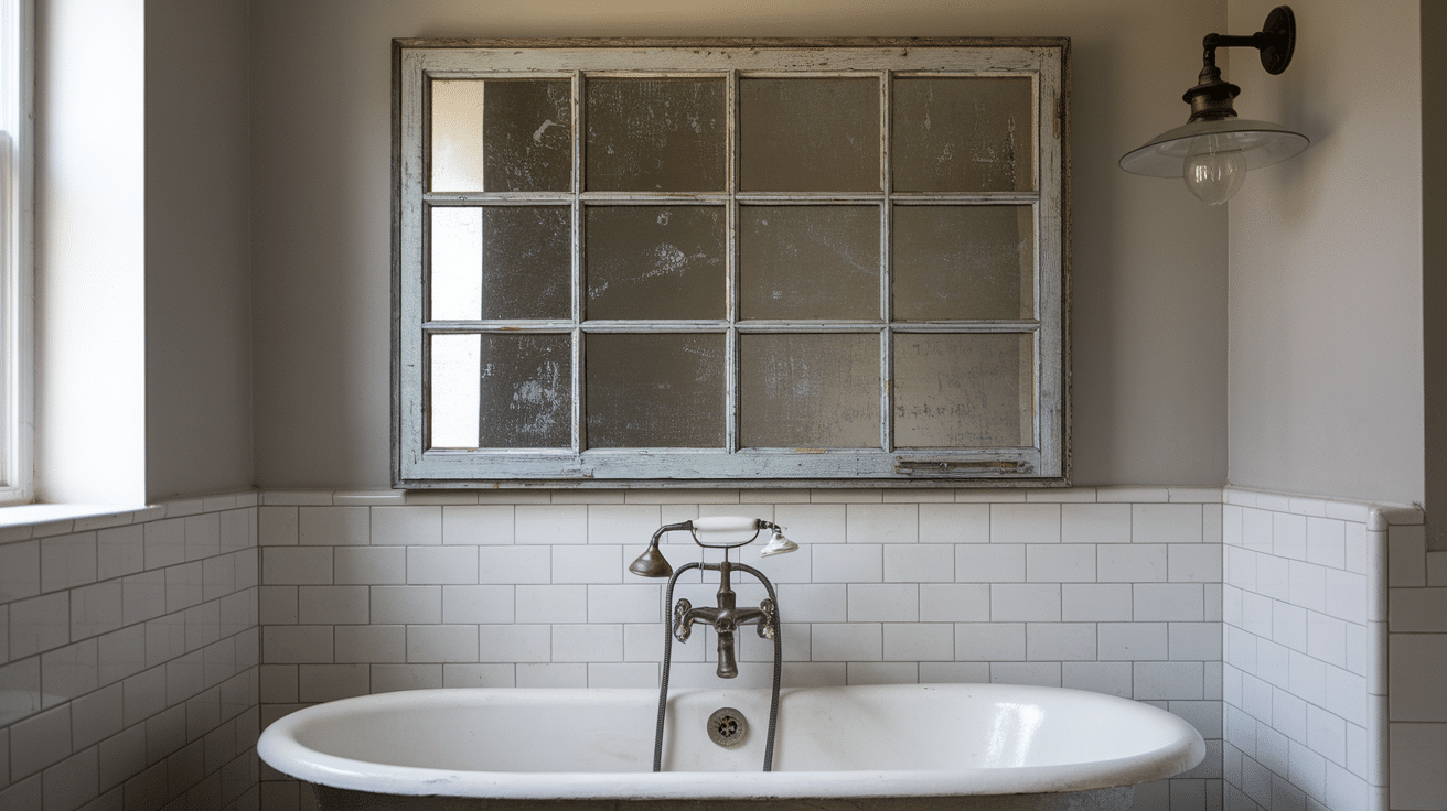 Old_Window_Frame_Used_as_Wall_Decor
