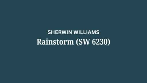 Sherwin Williams Rainstorm (SW 6230): A Review