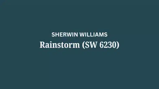 Sherwin Williams Rainstorm (SW 6230): A Review