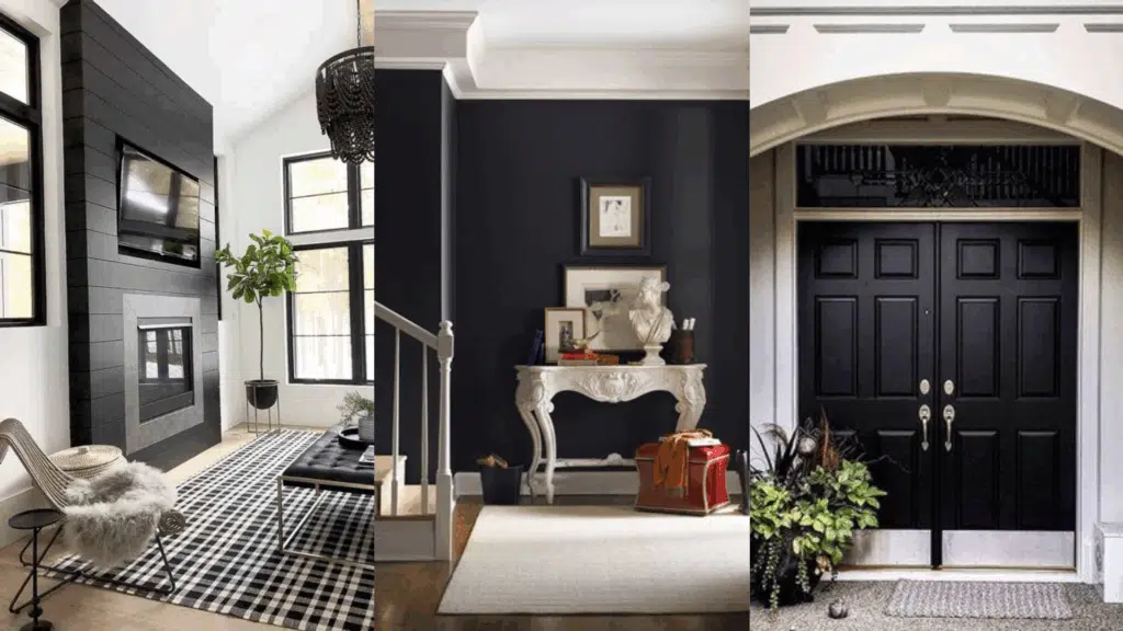 Sherwin-Williams Tricorn Black (SW 6258)