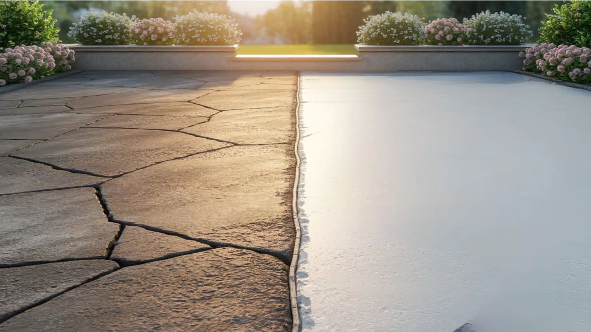 Shocking Concrete Crack Repair Before and After