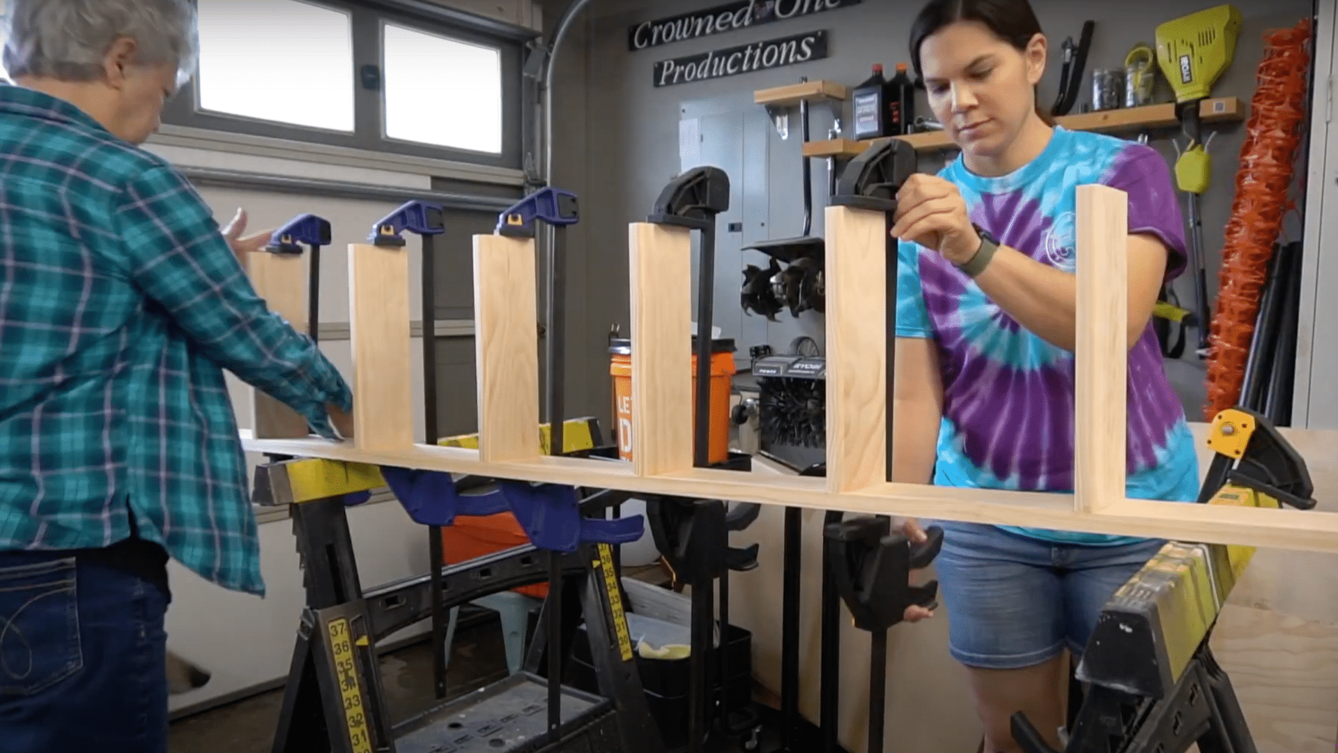 Step_5_Glue_and_Clamp_the_Steps_into_Place