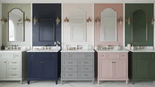 Top Cabinet Colors for Bathrooms