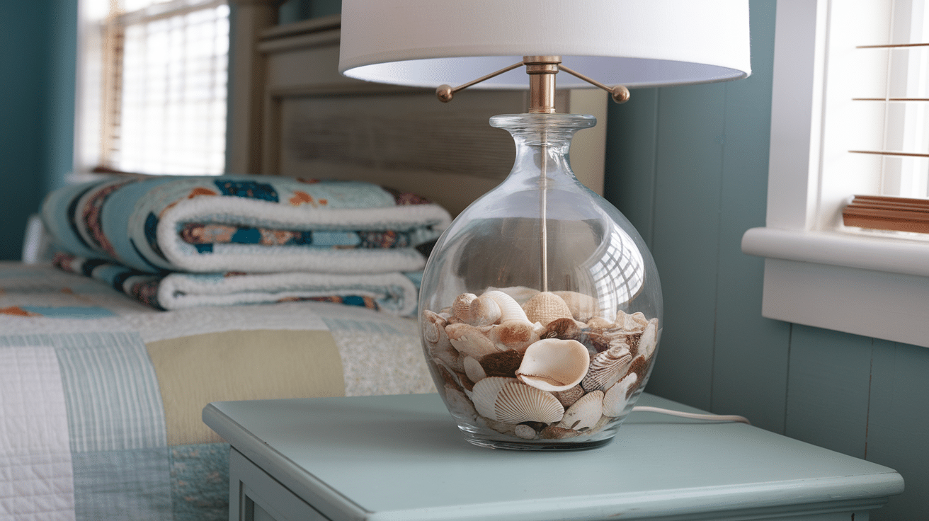 Use_Coastal-Inspired_Lamps_or_Glass_Vases