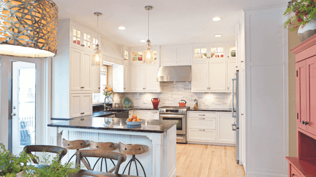 Using Glacier White on Trim, Molding & Ceilings