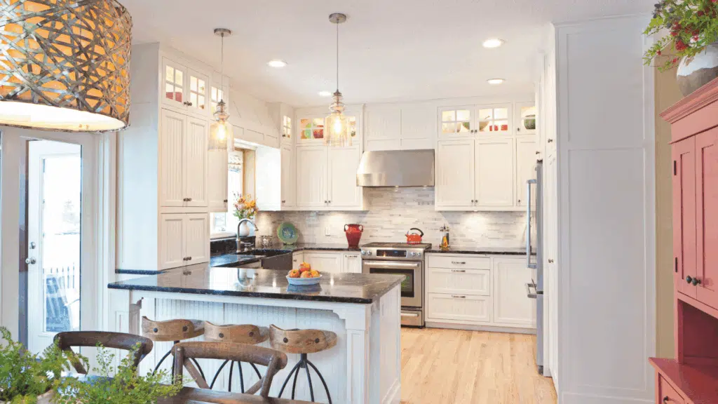 Using Glacier White on Trim, Molding & Ceilings