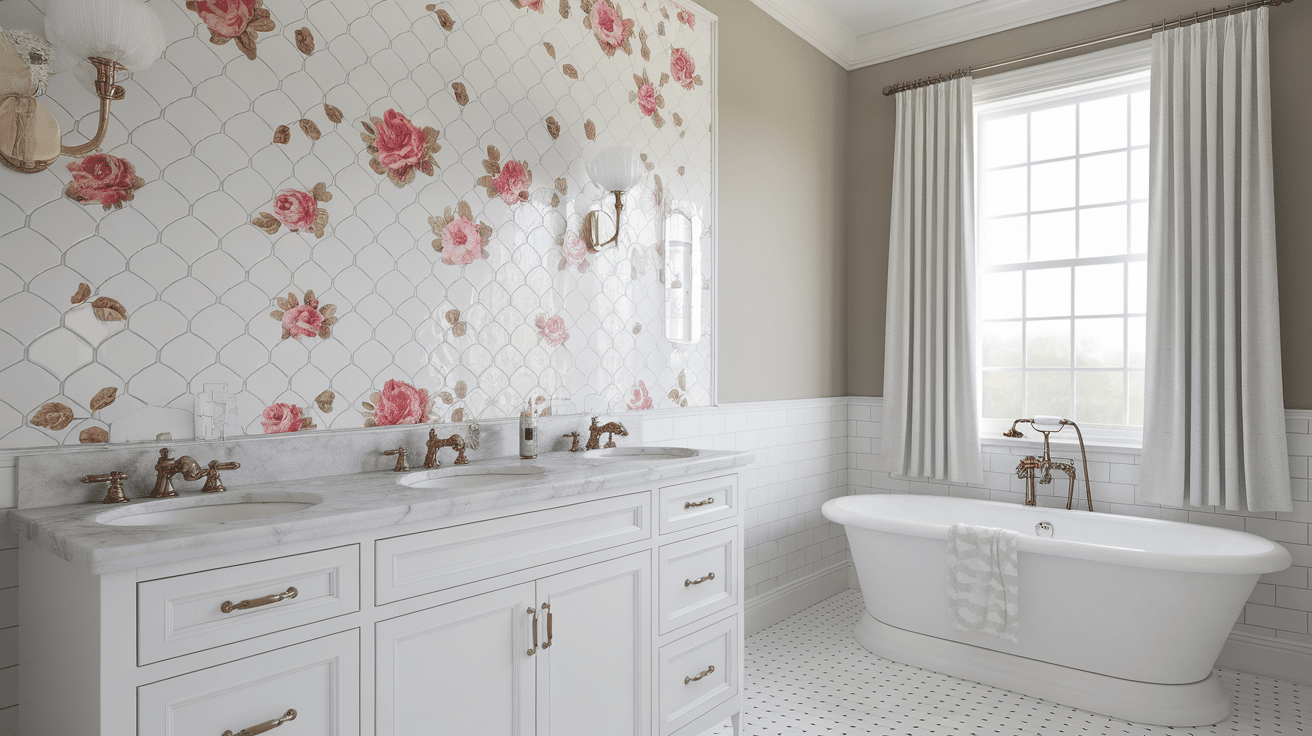 White_Ceramic_Backsplash_with_Vintage_Accents