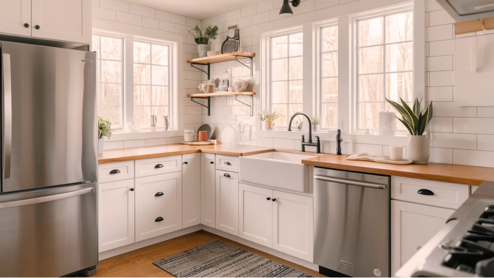 are butcher block countertops good