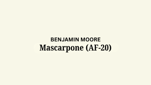 benjamin moore mascarpone