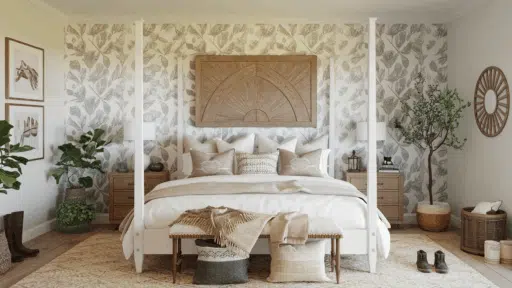 boho farmhouse bedroom