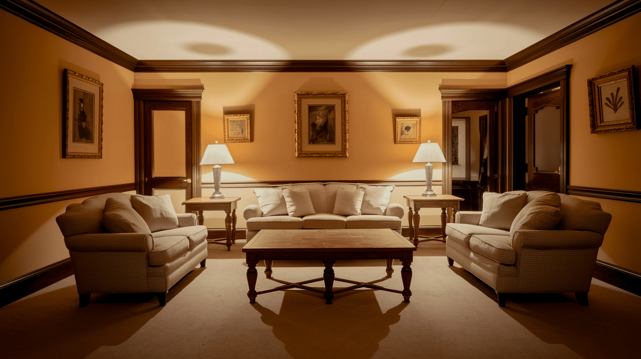 c7_Beige_Walls_with_Dark_Brown_Trim