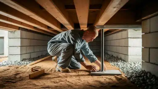 crawl space foundation repair