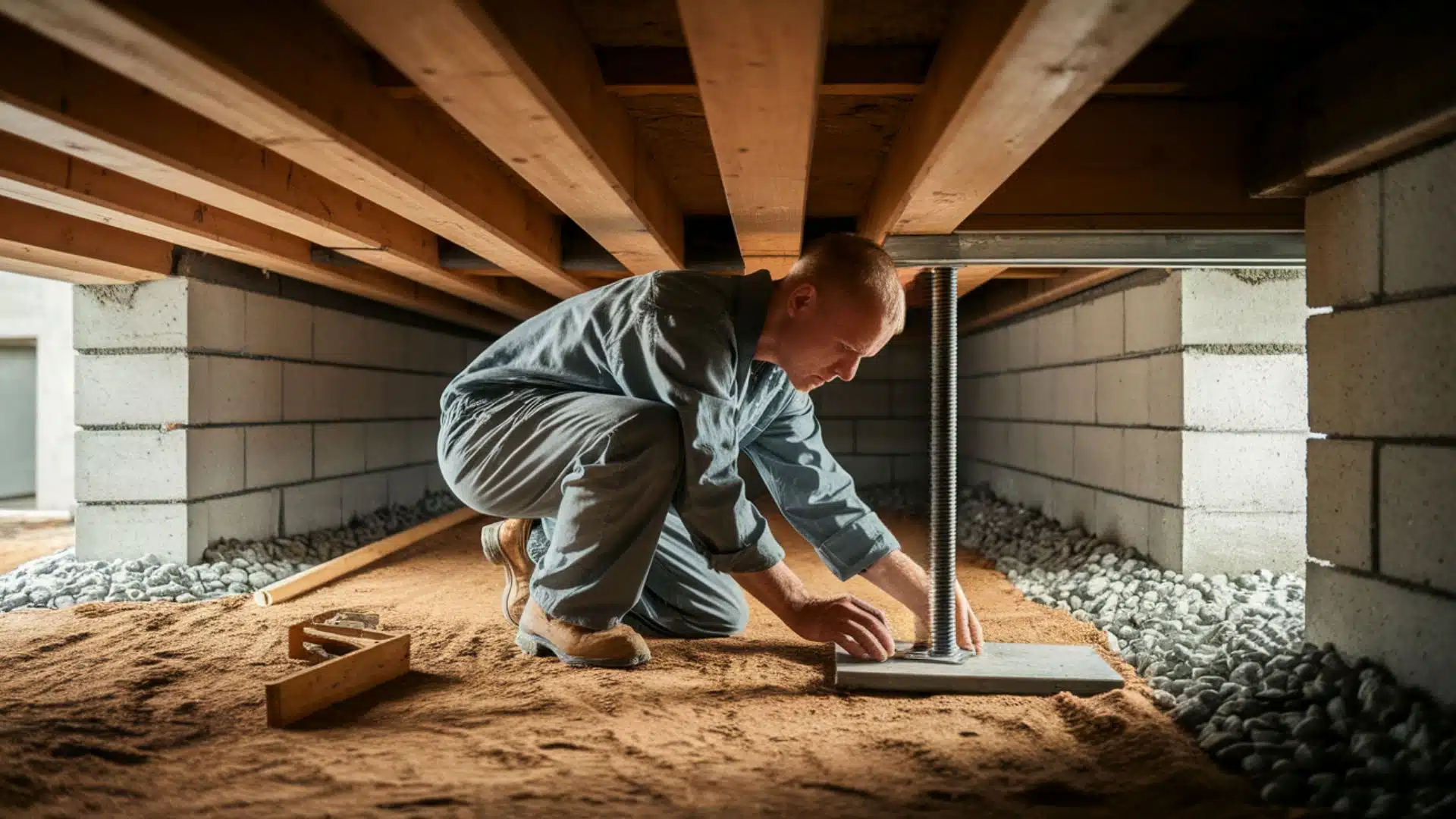 crawl space foundation repair