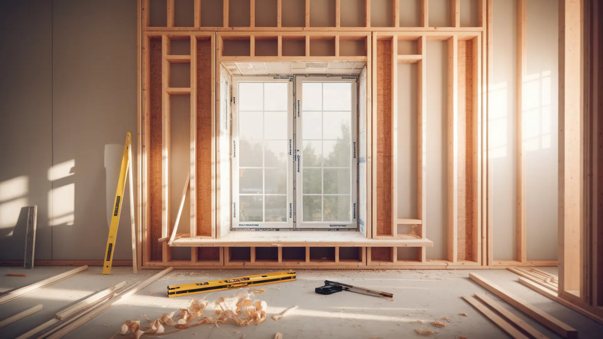 framing a window