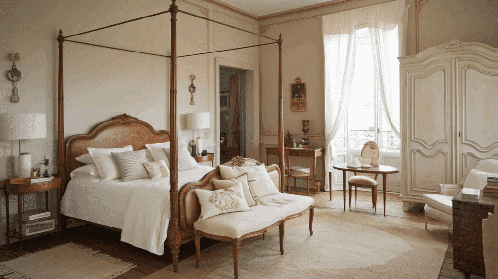 20 French Country Inspired Bedroom Designs - Enthralling Gumption