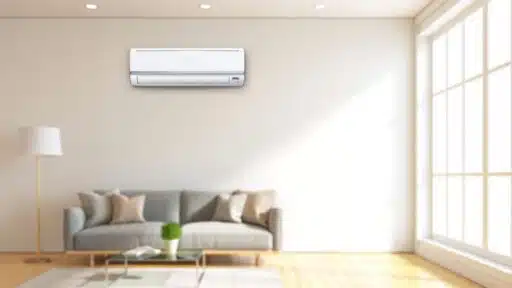 installing mini split on interior wall