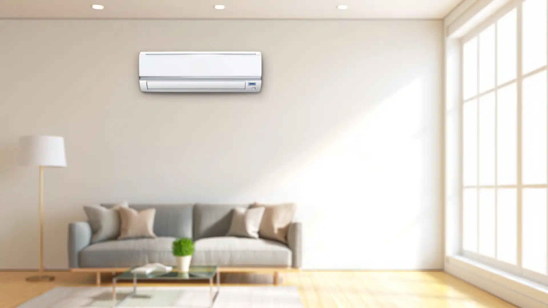 installing mini split on interior wall