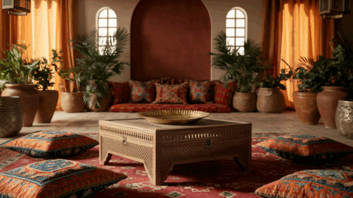 moroccan style living room