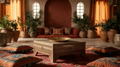 moroccan style living room