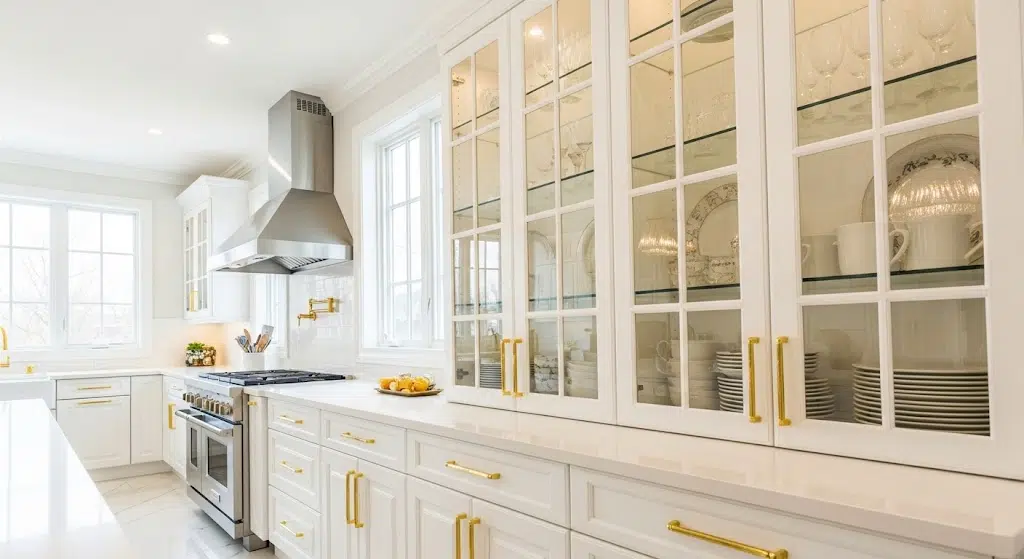 pWhite_and_Gold_Kitchen_with_a_Glass_Cabinet_Display