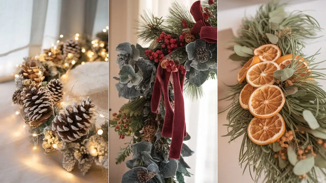 realistic garland