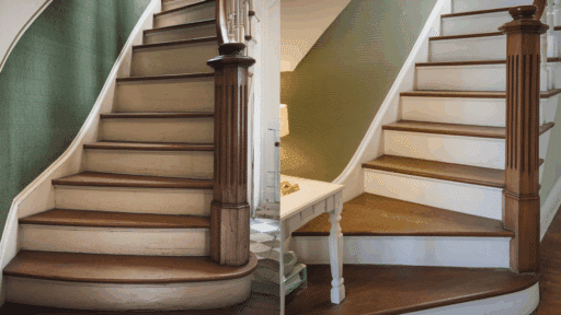 refinishing stairs