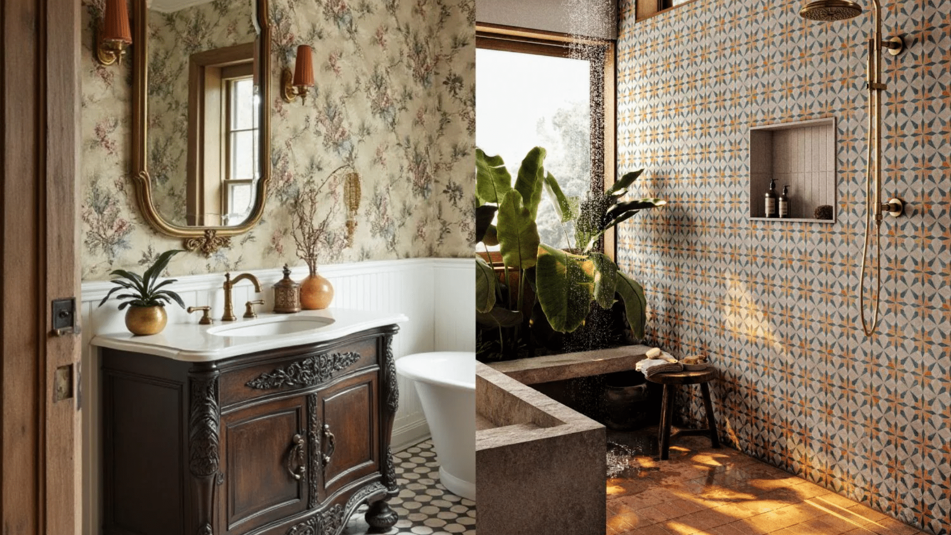 small bathroom bathroom accent wall