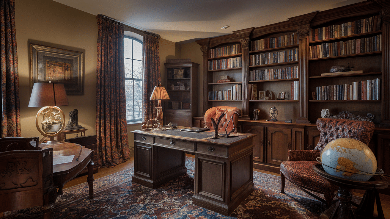 w25_Vintage_Study_Room
