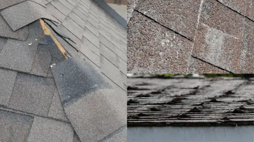 wind damage to roof