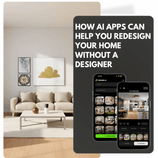 How AI Apps Can Help You Redesign Your Home Without a Designer
