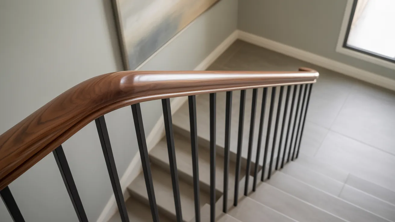 z-Simple_Stained_Wood_Rail_with_Basic_Supports