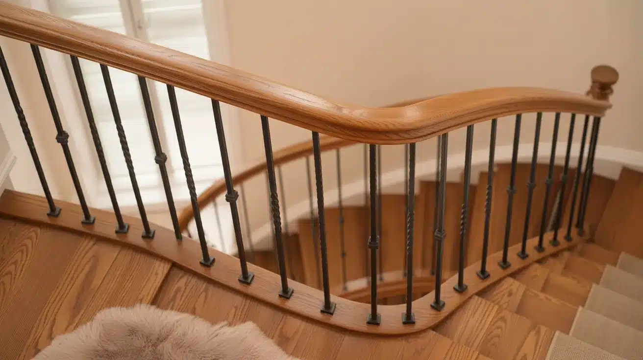 z-Wood_Top_Rail_with_Iron_Balusters