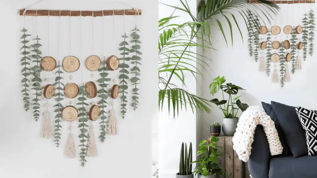 Boho Eucalyptus Wall Hanging