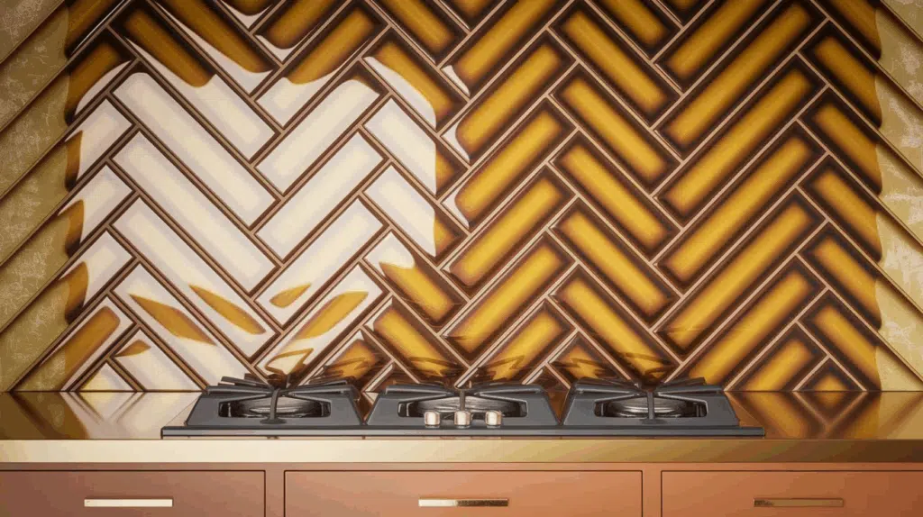 Chevron Tile Layout