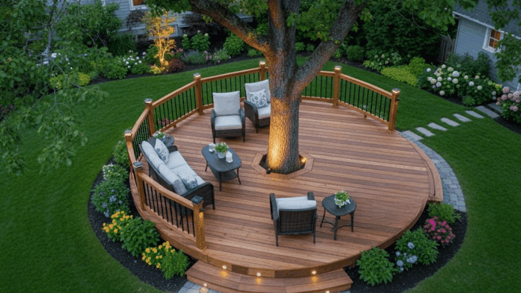 Circular Deck Design