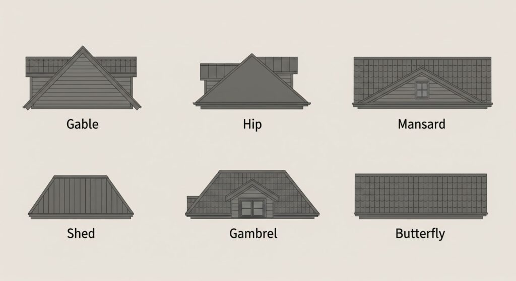Common Types of Pitched Roofs