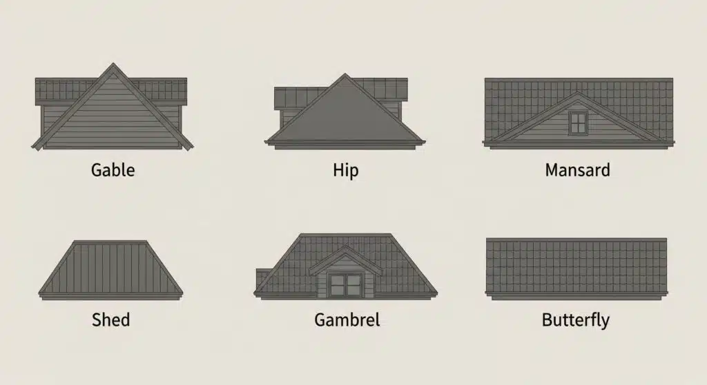 Common Types of Pitched Roofs
