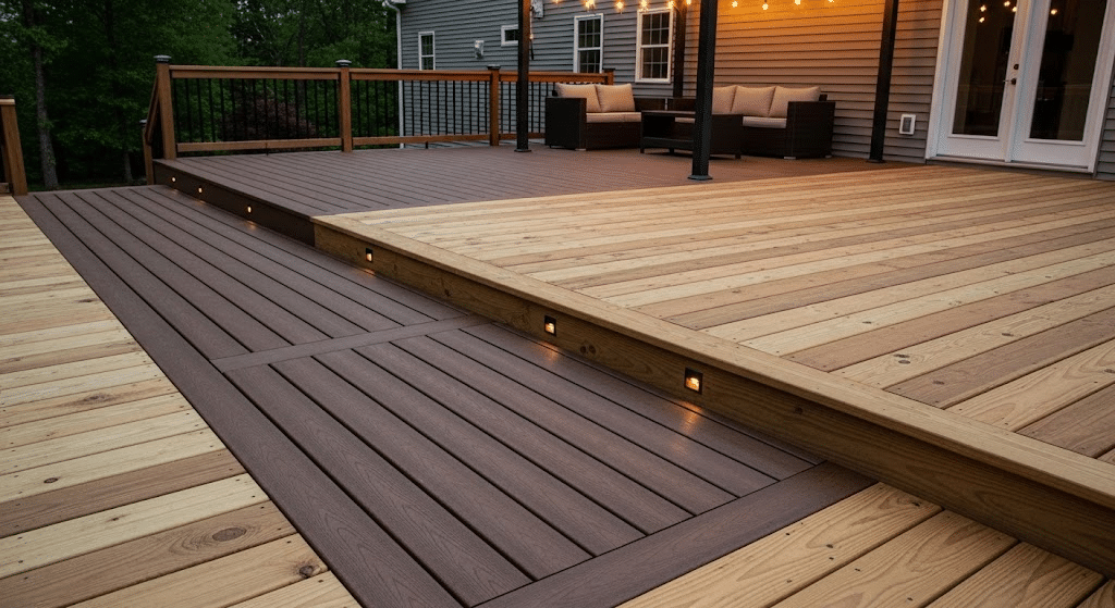 Composite Deck on a Budget