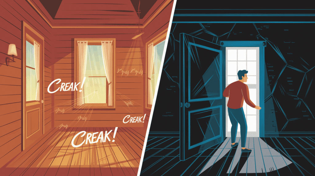 Creaking vs. Structural Issues: When Should You Worry?