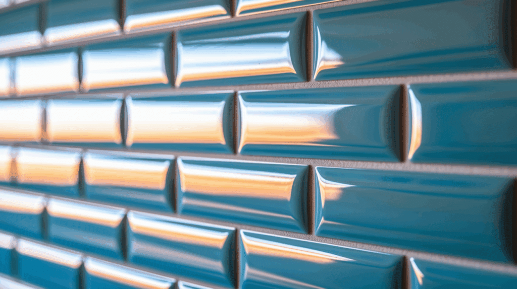 Fluted Tile Splashback