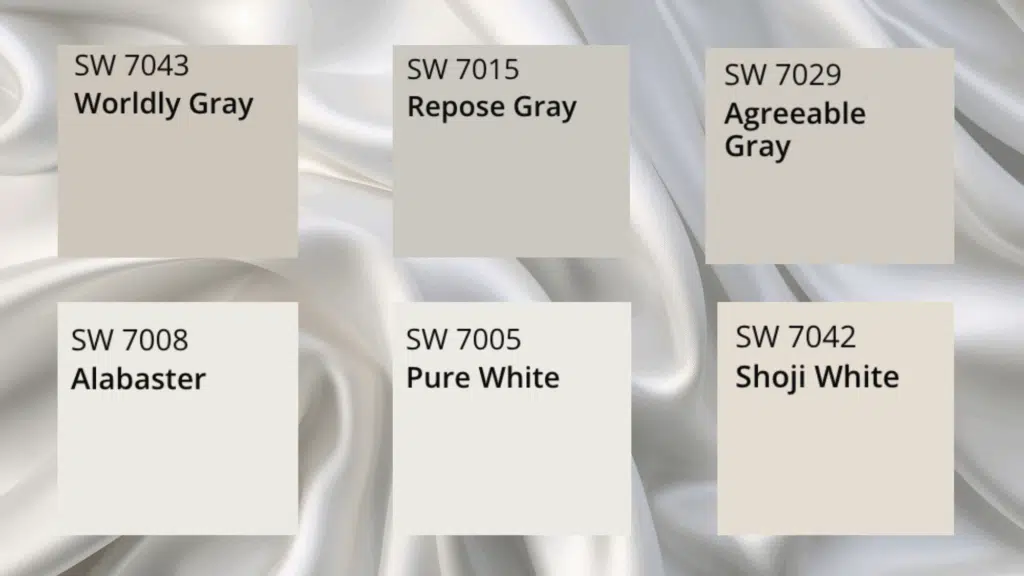 Greys and Whites for a Sleek, Minimalist Vibe