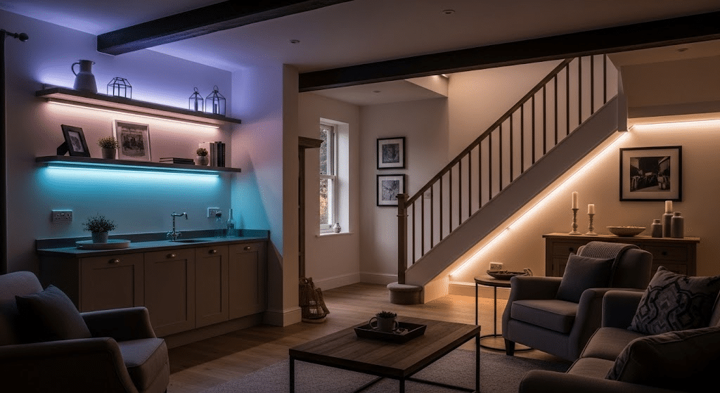 LED-Strip-And-Channel-Lighting-Accent