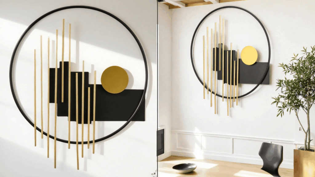 Large Metal Wall Sculpture