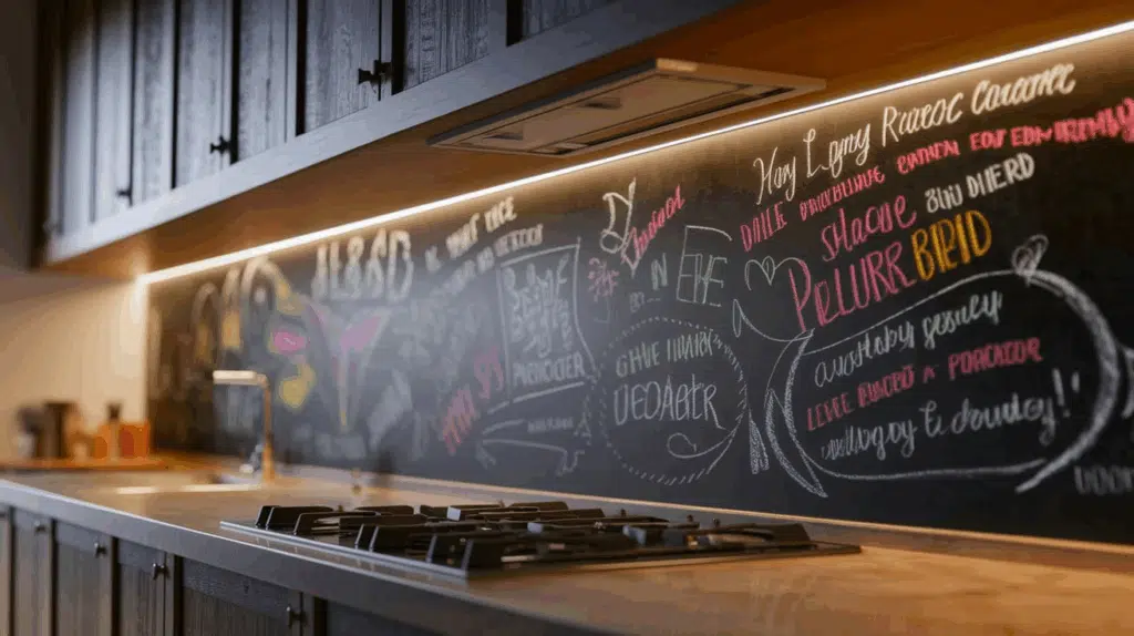 Magnetic Chalkboard Wall