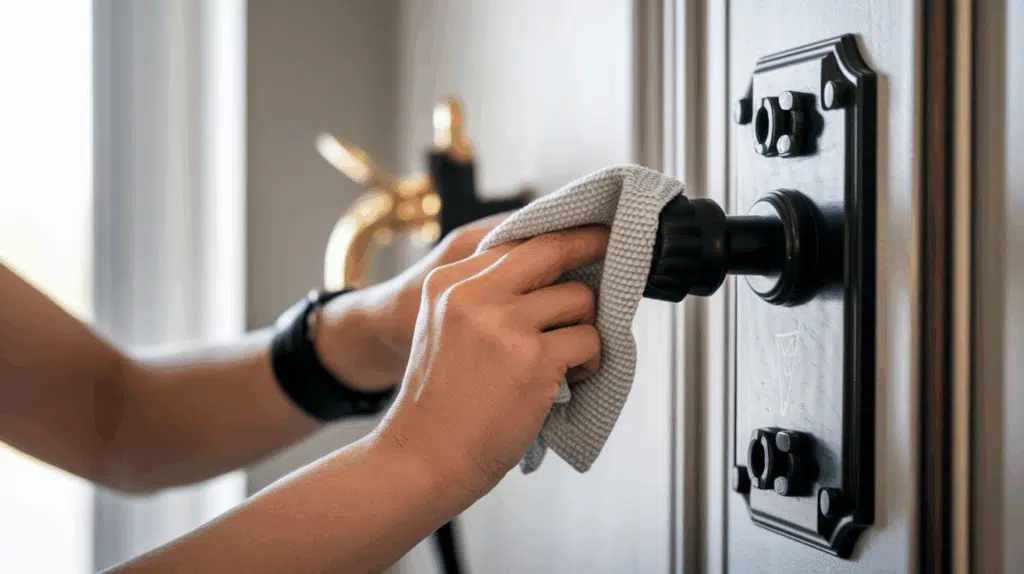 Maintenance and Care for Black Hardware