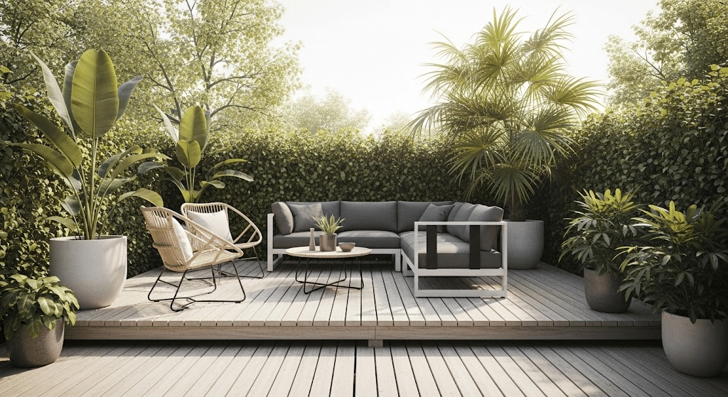 Minimalist Platform Deck