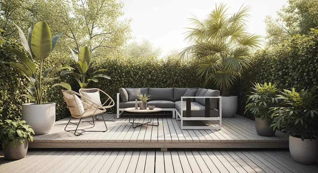 Minimalist Platform Deck
