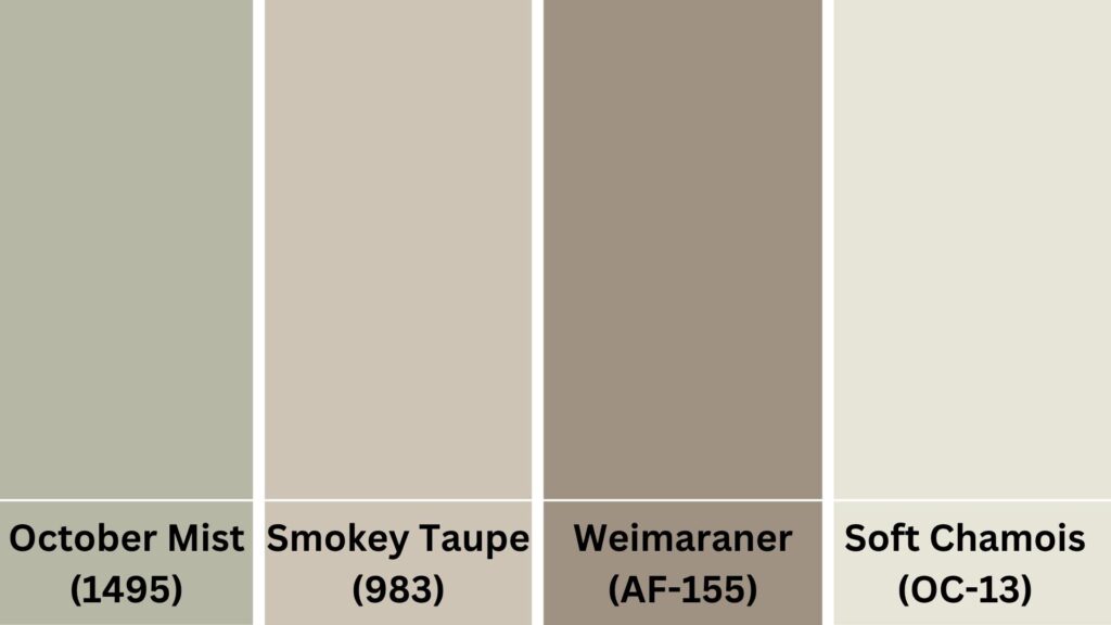 Muted Earth Tones with a Cool Lean